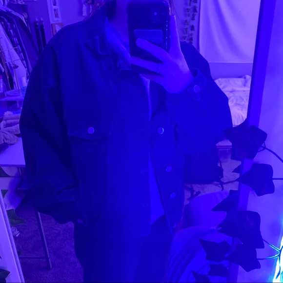 Super dark wash jean jacket - Picture 5 of 5